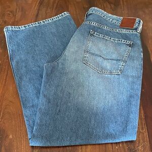 Pepe Jeans Women's Blue Wide Leg Denim Jeans 33”x32”
